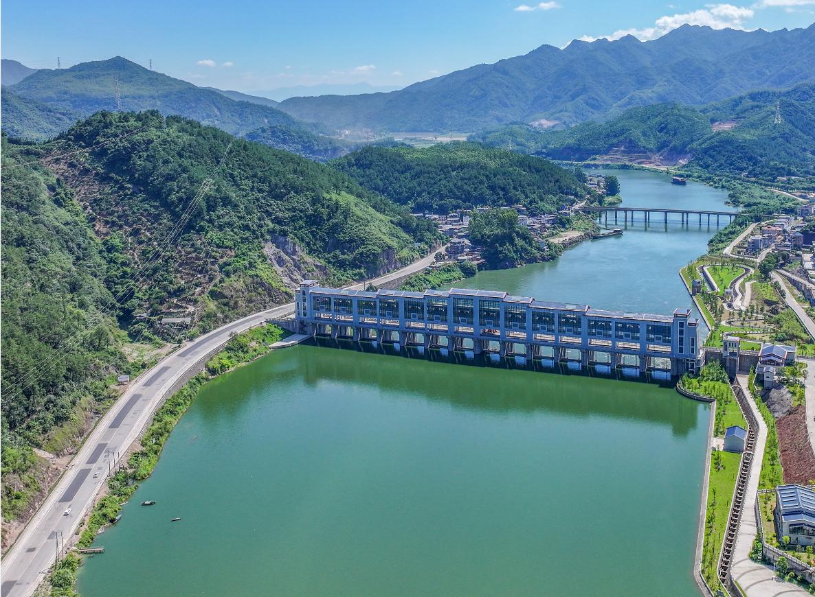 “一闸三线”工程。福州市水利局供图