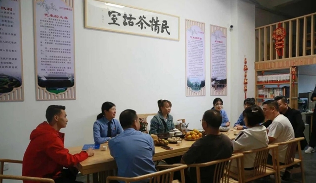 “吃茶话事解纷促和”工作法铺就基层善治之路