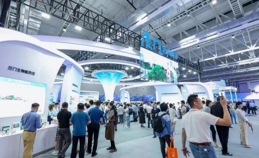 廈門生物醫藥產業創新成果展引人關注。廈門市科技局供圖