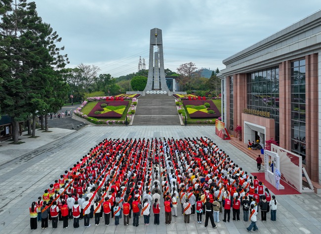 福州市“追尋·2026·清明祭英烈”活動現場