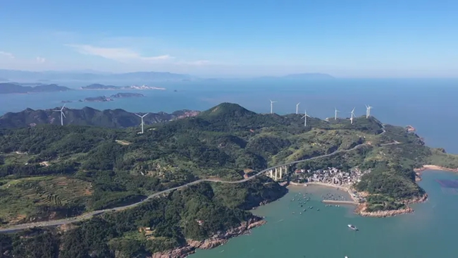 霞浦“東海1號”觀光道。張羽攝