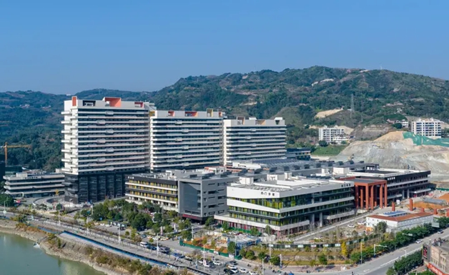 福鼎市医院百胜新院区。刘超超摄