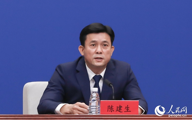 陈建生（资料图）。人民网记者 黄东仪摄