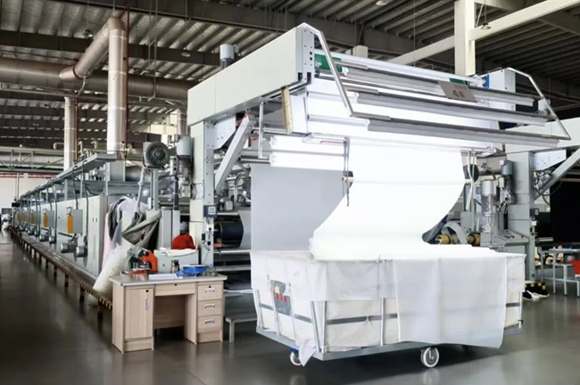 公司生产的面料