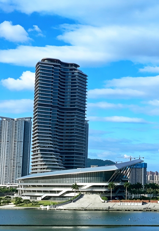 厦门中心C、D座实拍