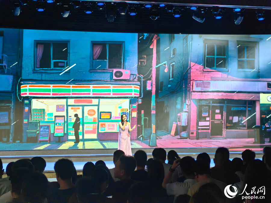 比赛现场。人民网 苏海森摄