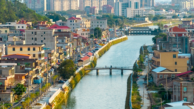 坝头路段（凤林闸上下游）美景