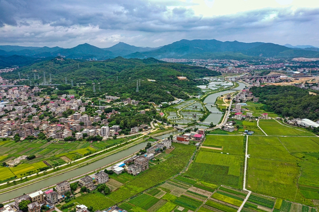 古县湿地公园及上下游堤防