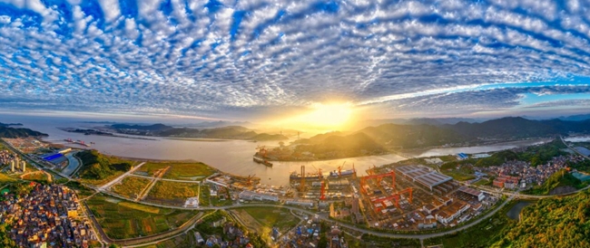 福州（连江）国家远洋渔业基地。钱福晟摄