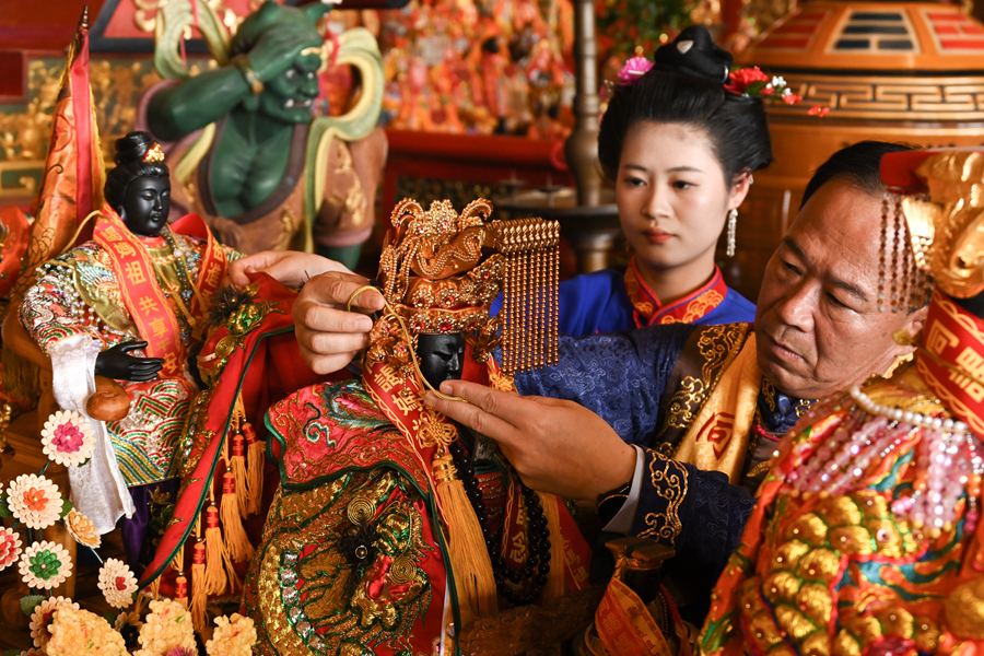 妈祖文化已成为联结海内外中华儿女的精神纽带。林力轩摄