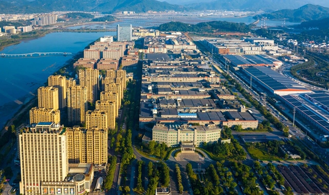 宁德锂电新能源产业集聚示范区。王志凌摄