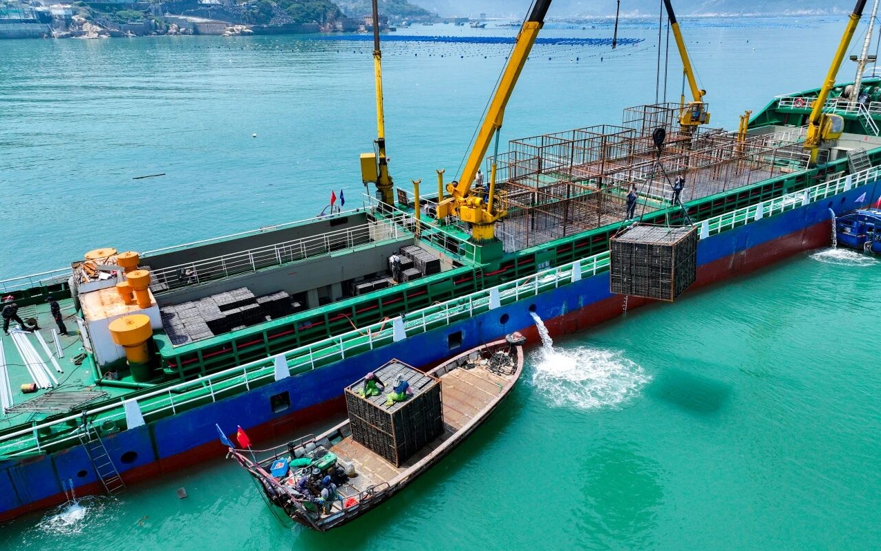 福建连江→山东荣成，鲍鱼北上度夏