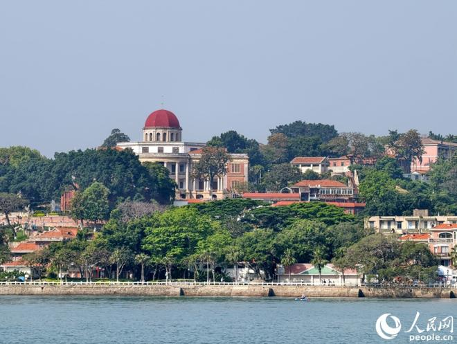 风光旖旎的鼓浪屿。人民网记者 陈博摄