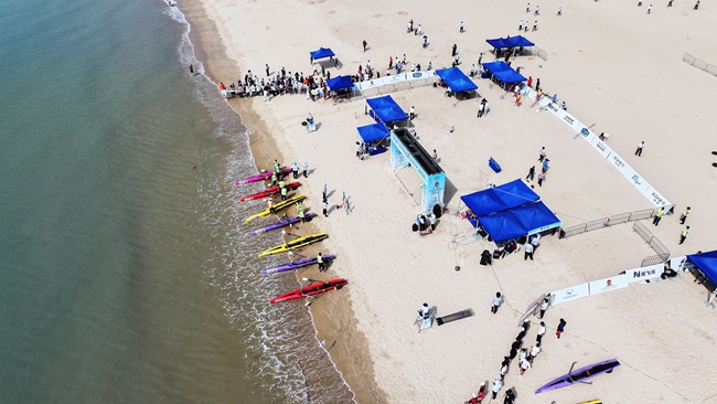 各地选手齐聚泉州台商投资区劈波斩浪，擦亮泉州滨海体育名片