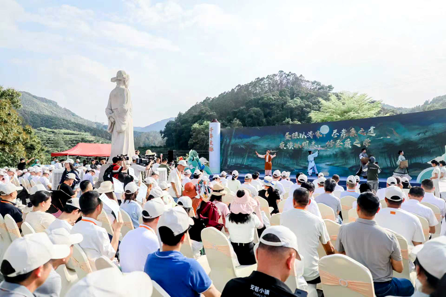 长泰区第五届全域旅游发展大会现场。长泰区融媒体中心供图