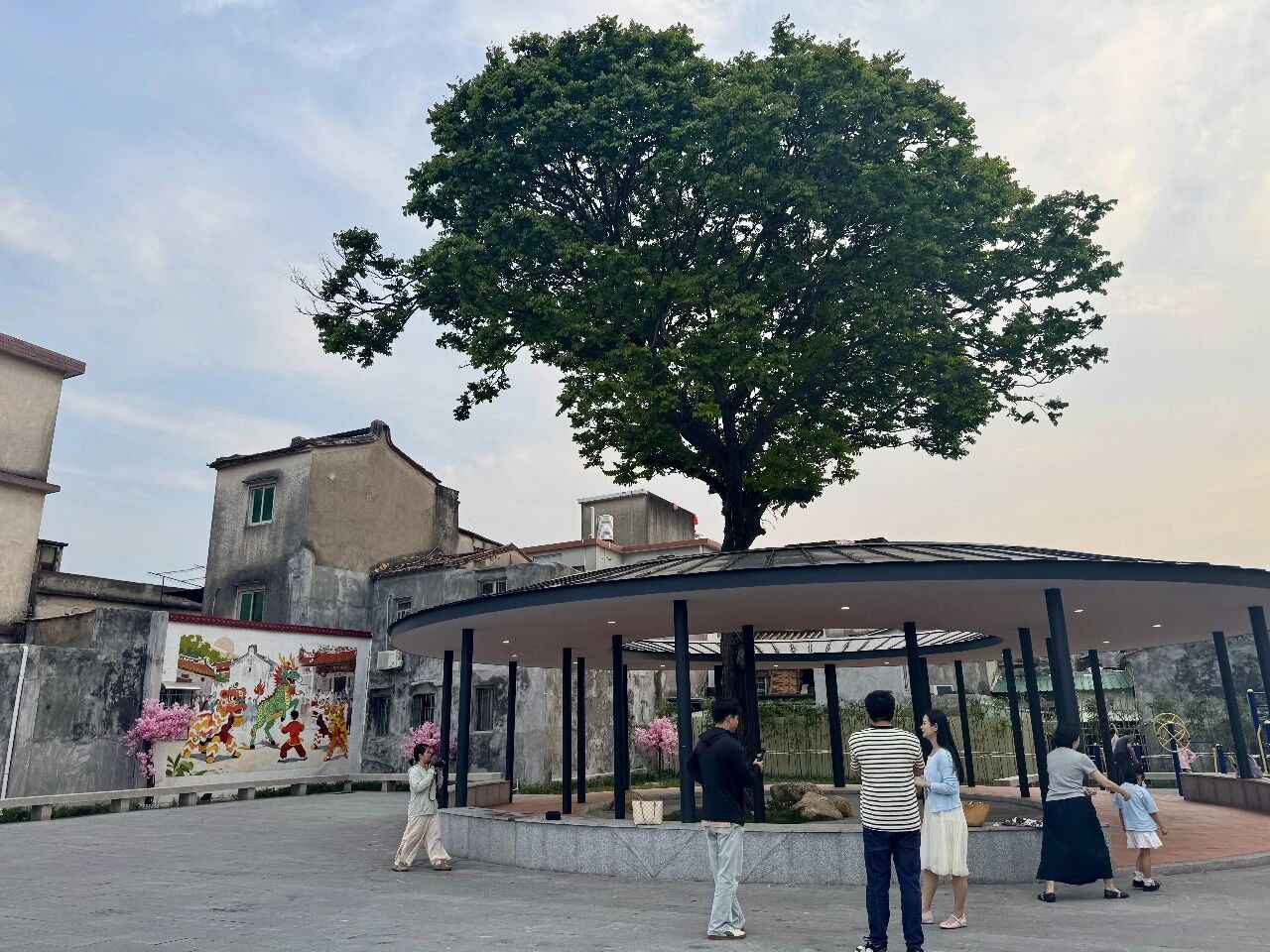 南诏镇“口袋公园”
