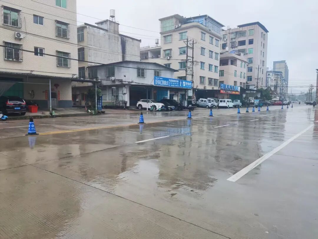 整治后的路面。平和县人民政府供图