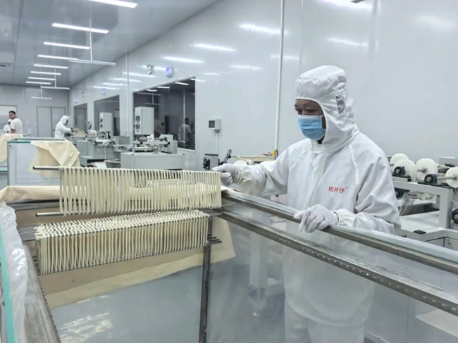 現代工藝改良制作過程，提升金刀索面質量