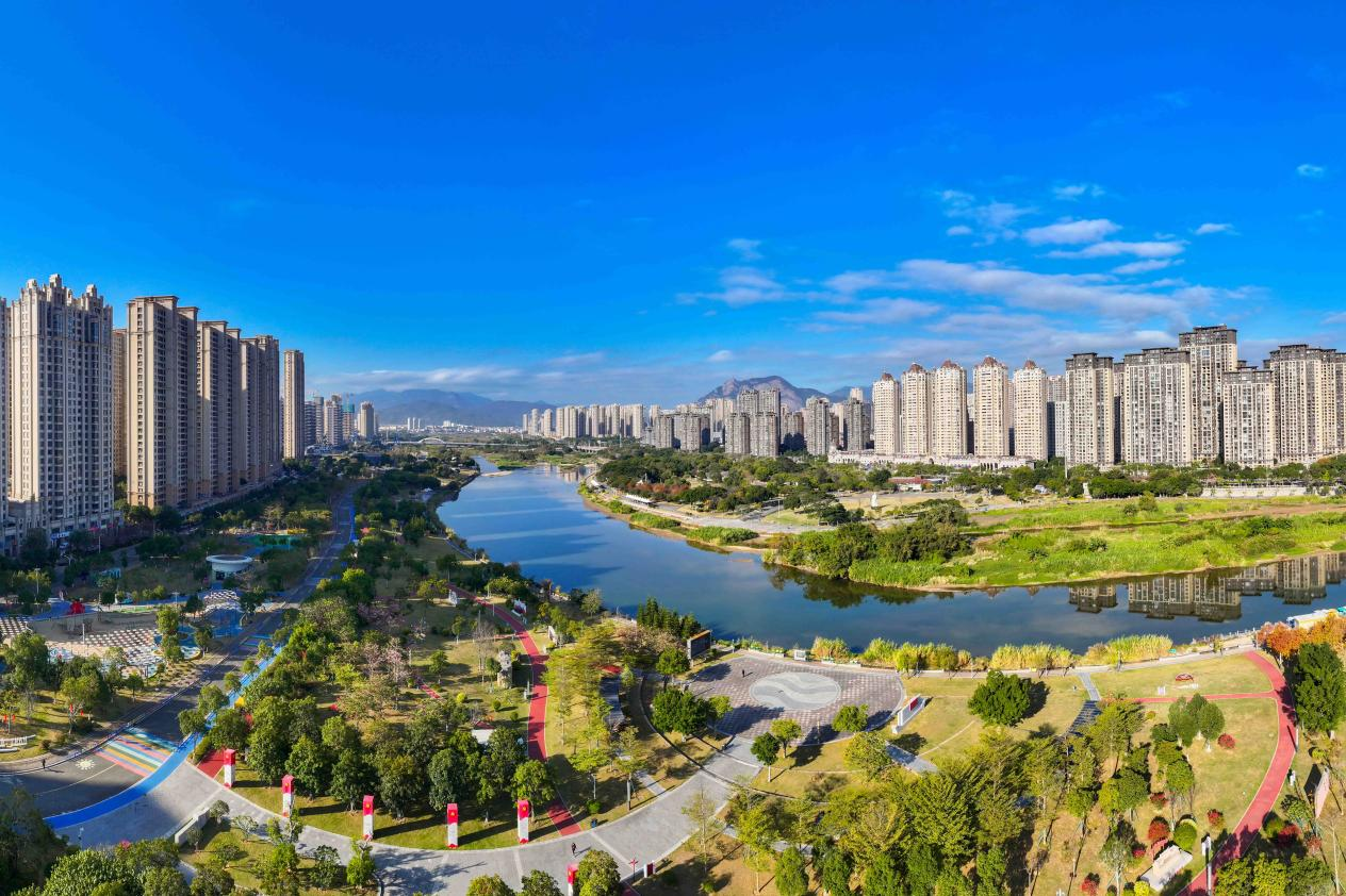 福清市全景圖。福清市影像中心供圖