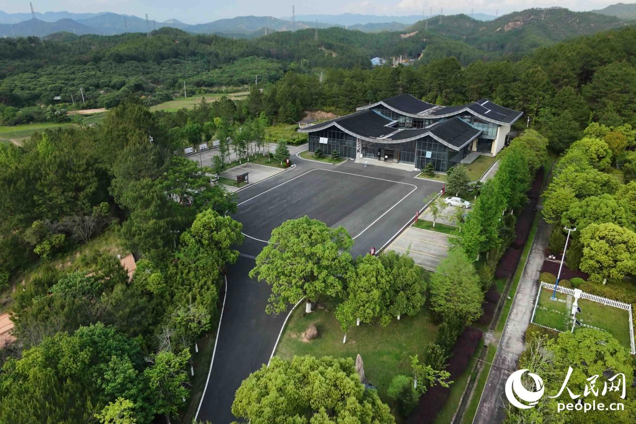 长汀县水土保持科教园。人民网 林铭贤摄
