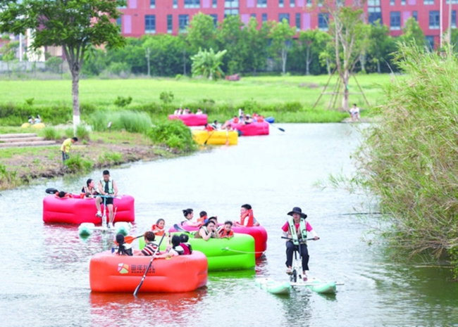 亲水体验享受田园野趣