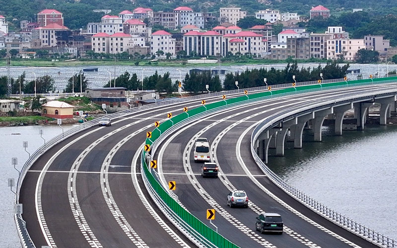 一桥横碧波 福建这座跨海大桥正式通车