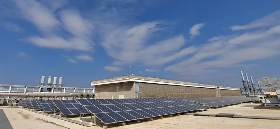 厦门一国家级绿色工厂实施能源低碳化行动，建设厂内光伏发电系统等。厦门市工业和信息化局供图