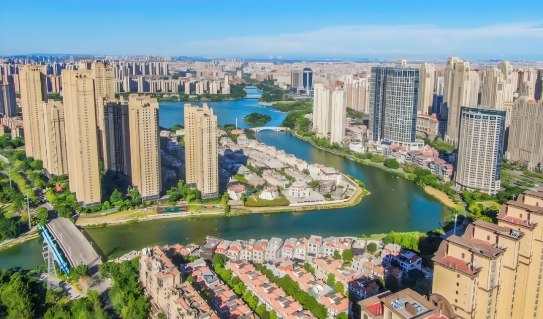 晋江城区一角。晋江市委宣传部供图