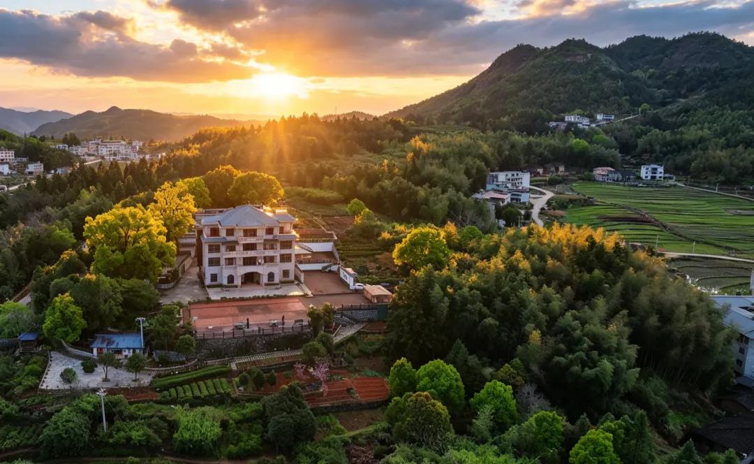 永同惠康养山庄。陈尔航摄
