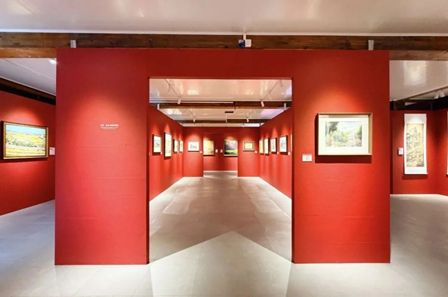 福建农林大学中外山水名画展（福州大学城校区临水轩展点）