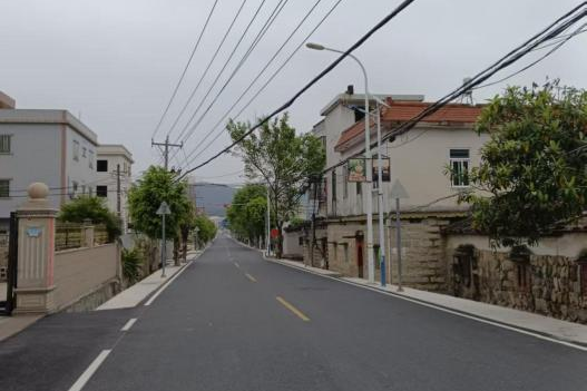 Y684汀溪镇同南路至路下道路改造工程后
