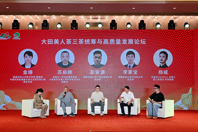 两岸茶人、茶企代表交流研讨环节