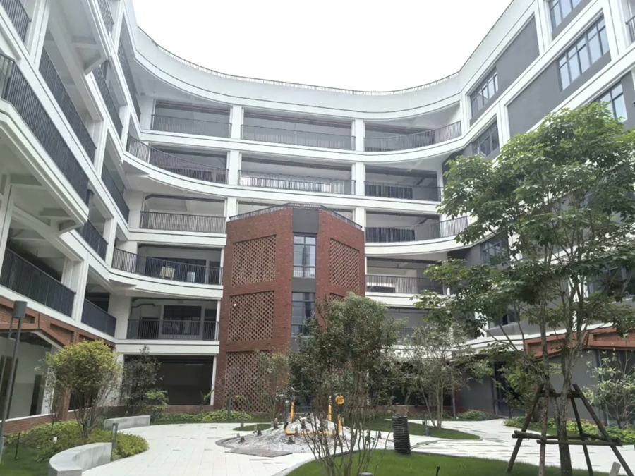 厦门一中湖里分校。厦门市住房和建设局供图