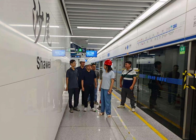 6号线东调段沙尾站站台层