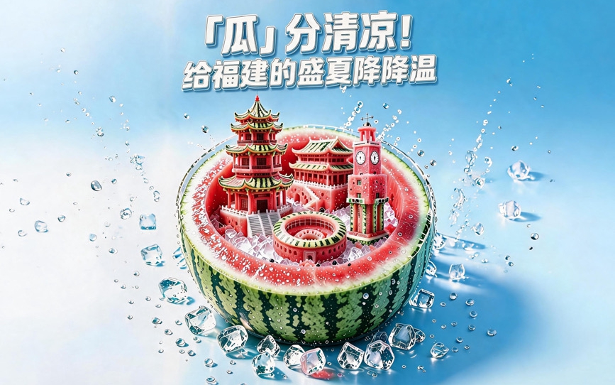 “瓜”分清凉！给福建的盛夏降降温