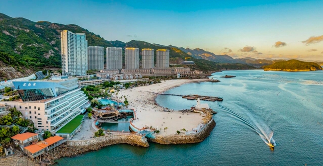 山海运动小镇。杨柳州摄