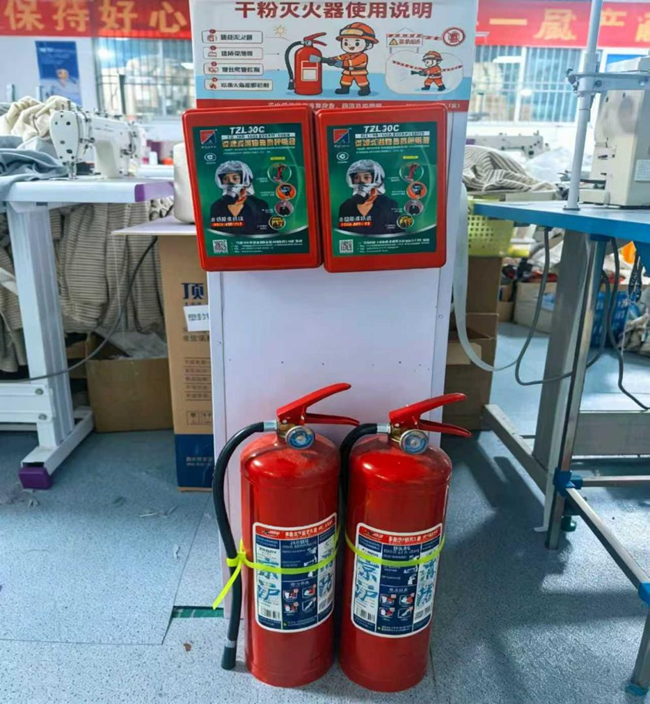 依据场所风险等级足额配置适配灭火器具
