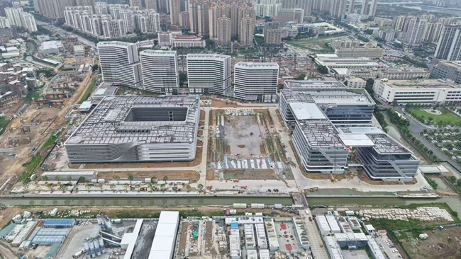 项目改造中。晋江市自然资源局供图