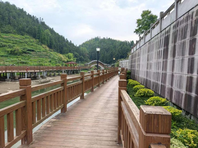 寿宁县城区防洪排涝工程岩底碓枢纽两岸水清岸绿