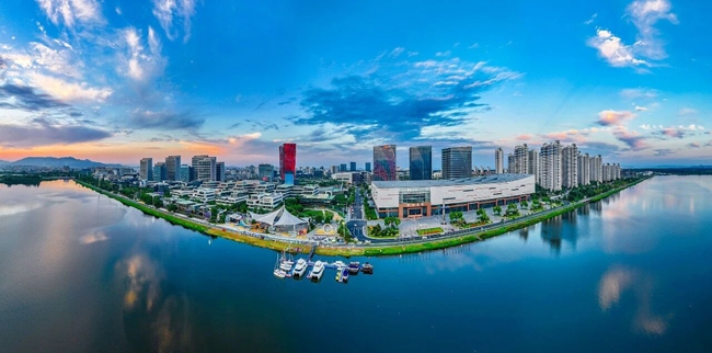 宜居宜业的福州新区（长乐区）滨海新城。林双伟摄