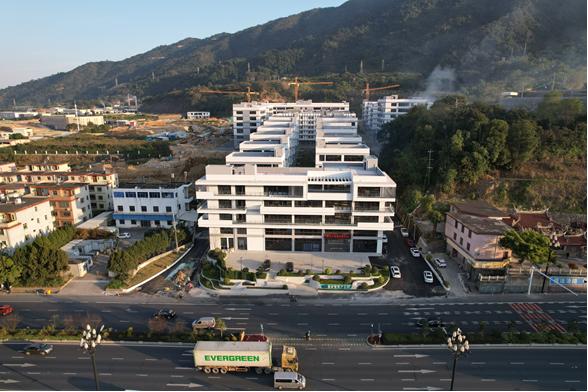 项目一期、二期建成后。泉州市自然资源和规划局供图