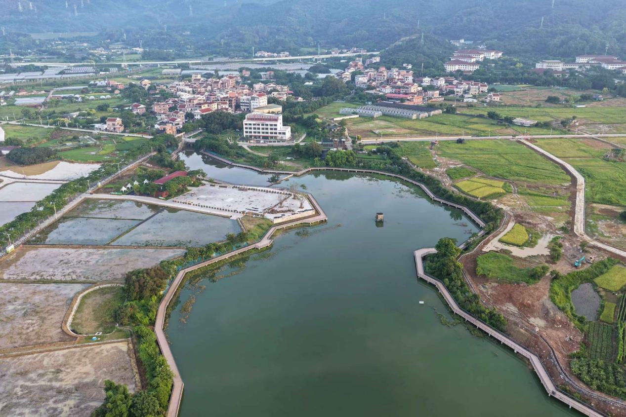 建成灌溉水网，为高标准农田筑牢农田水利支撑。