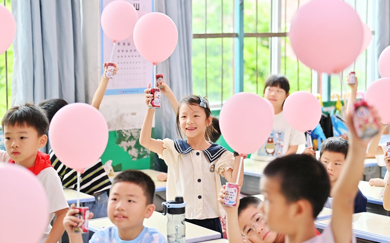 仪式感满满 福建中小学迎来开学第一天