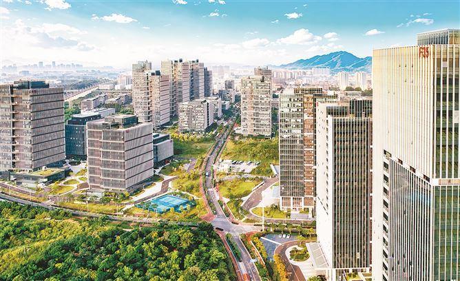 厦门火炬高新区入选国家数字贸易示范区创建培育名单。图为厦门软件园三期F片区。记者 林铭鸿摄