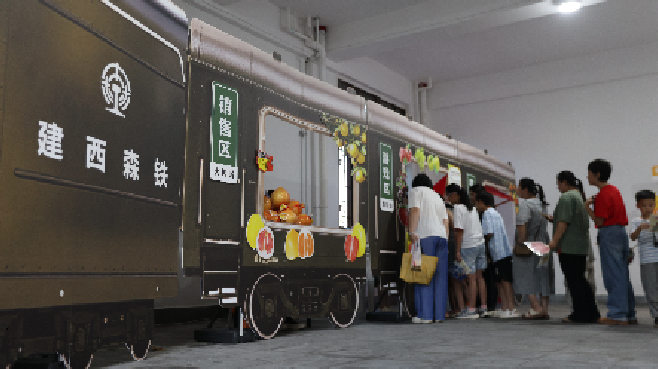 乡镇馆游戏现场。雷斌凌摄