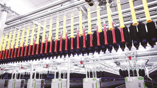 华扬纺织生产线