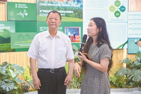 姚景源在厦围绕“ESG赋能·宏观经济视野下的城市文明可持续发展之路”主题开展调研。厦门市委文明办供图