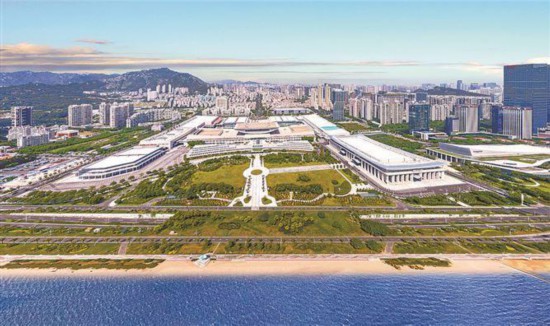 起点：厦门国际会展中心 今年4月，建发集团所属厦门会展集团焕新启航。